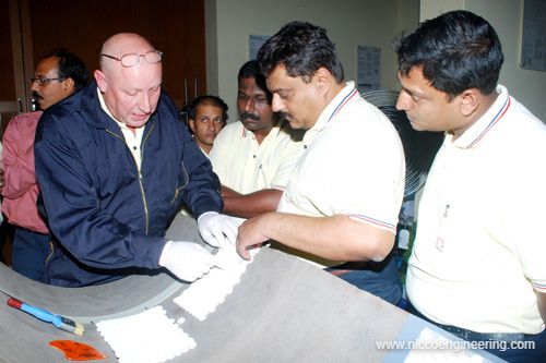 how to apply belzona coating, belzona training, training belzona team, belzona coating service