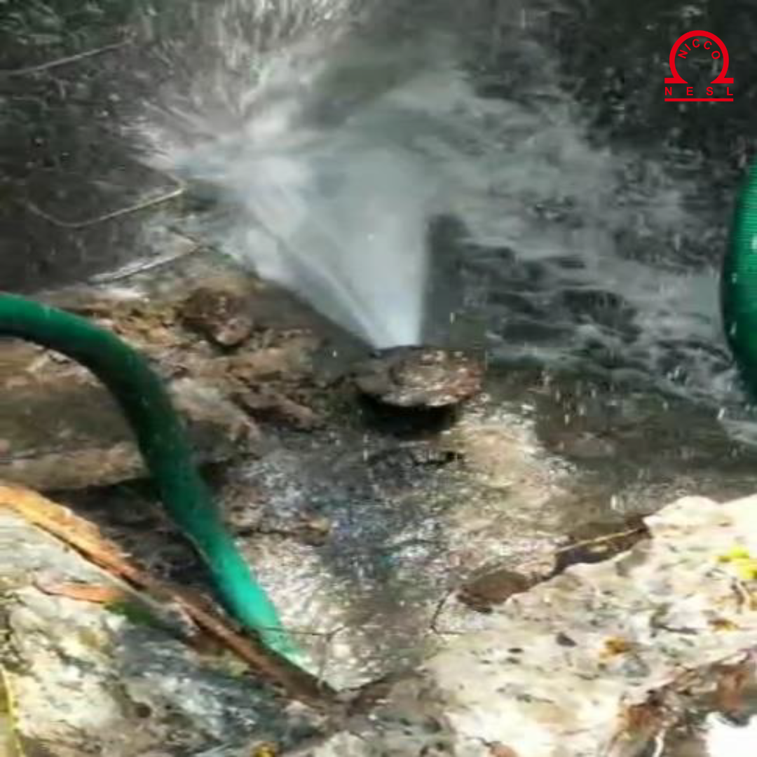 DN900 pipe leakage