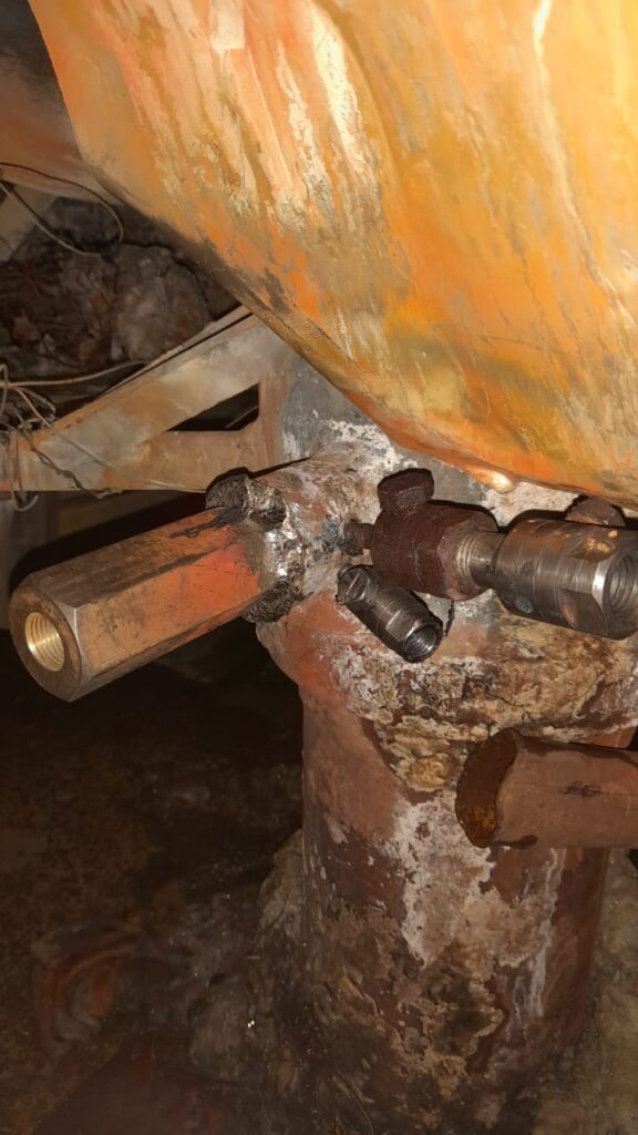 thermowell joint leakage arrested