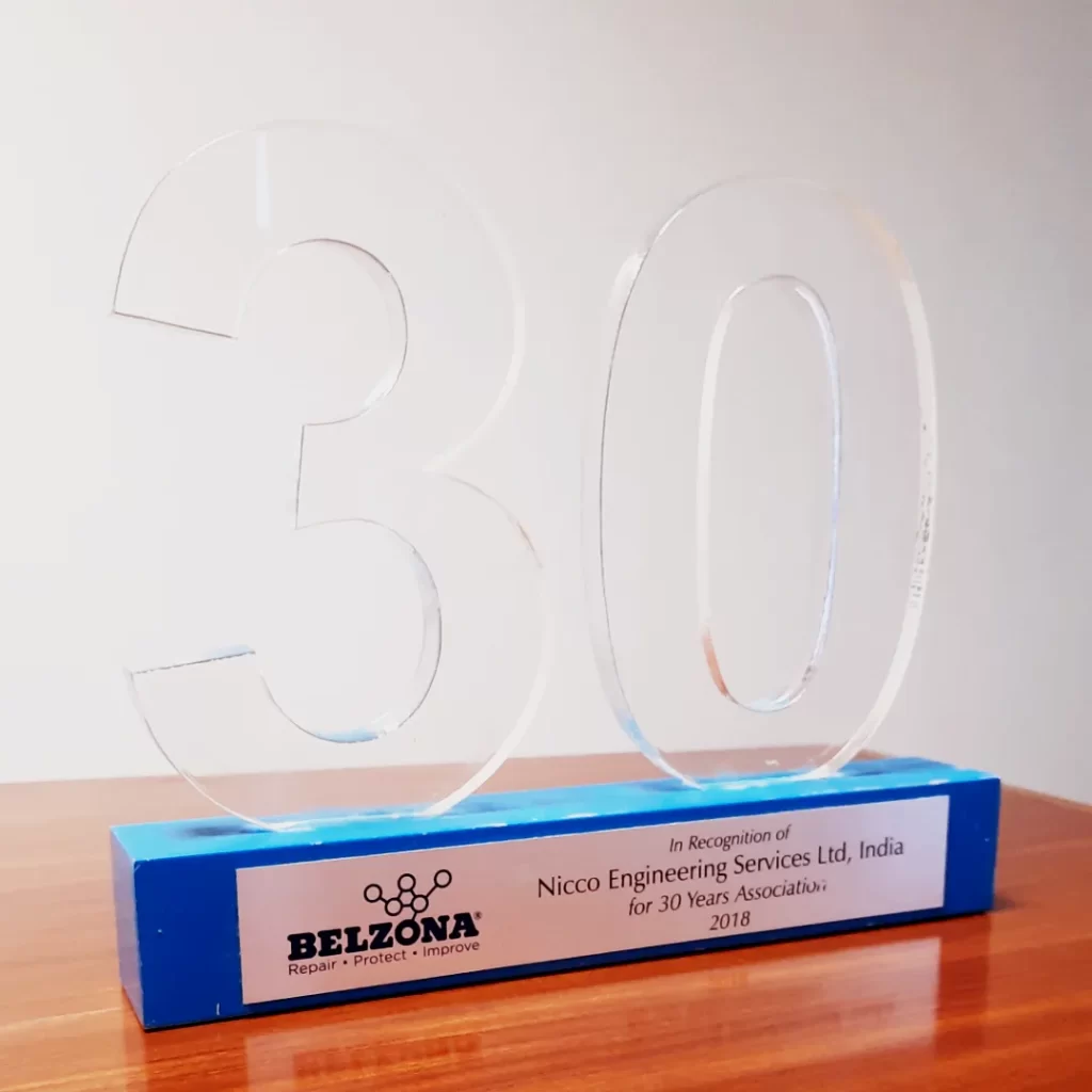 30 years association with BELZONA