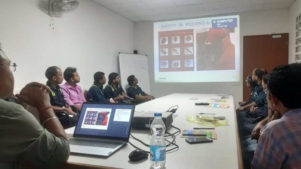 Safety Training at Titagarh Workshop