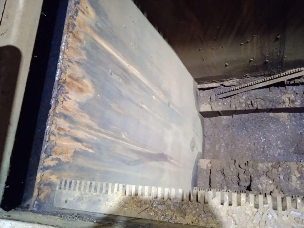 corroded tank