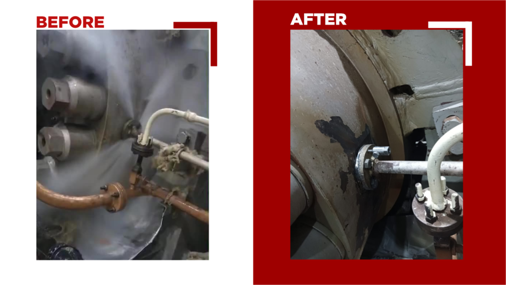 before after