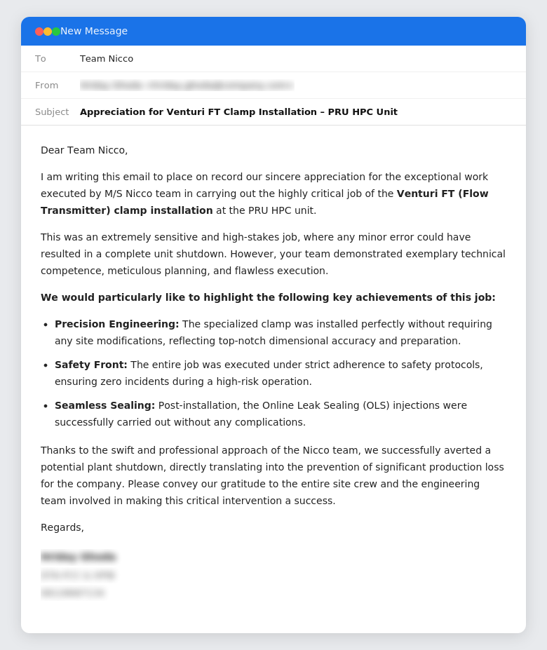 email screenshot