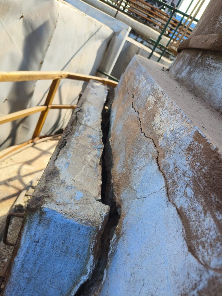 concrete wall before 2